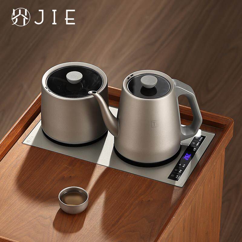 纯钛烧水壶全自动双边上水恒温一体嵌入式茶台茶桌泡茶专用煮茶器