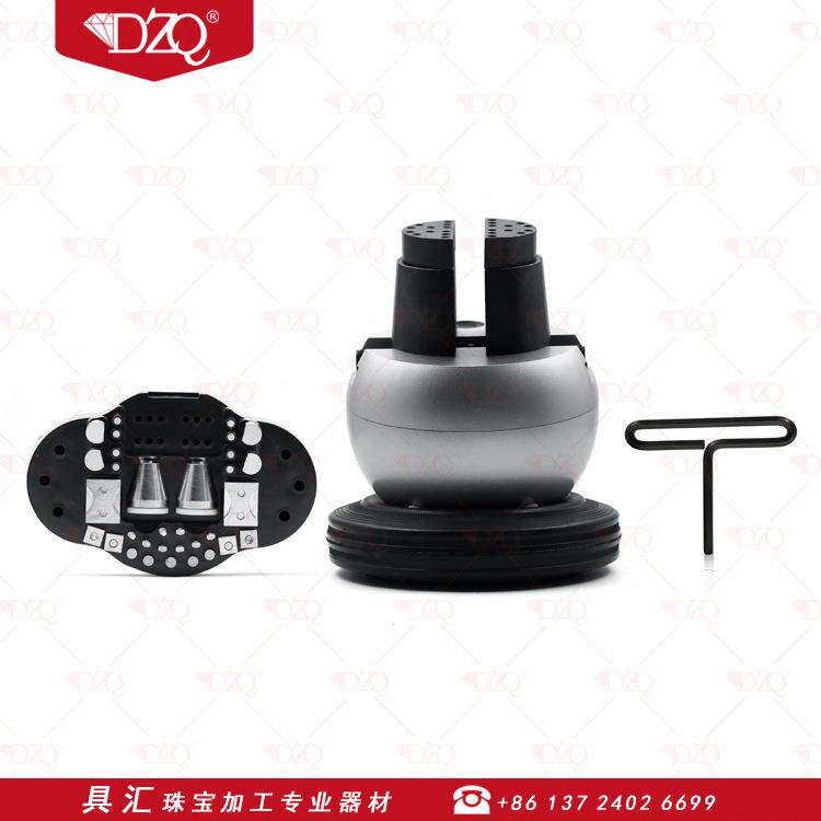 万能镶石夹座微镶固定工具大微镶座雕刻万能座万能夹头多功能夹具