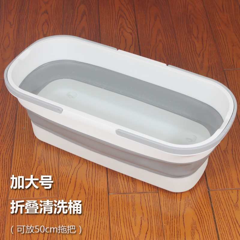 排水海绵大号带下接水拖拖挤洗44cm长方形桶地水桶桶把桶加厚56pc