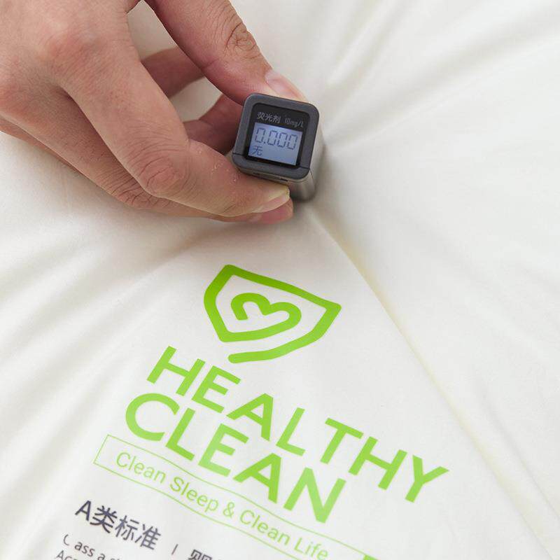 高档A类母婴级纯棉枕头四季单人 无荧光护颈椎全棉家用高低枕芯