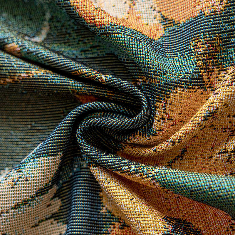 美式复古油画风棉线编织优雅复古可机洗一片式轻松铺设沙发巾,居家布艺,沙发套,淘宝优惠券,粉丝福利购,淘宝优惠卷