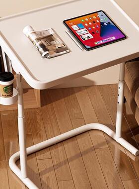 床升边桌可移动降电脑桌折叠书桌万向轮室桌QFA办公子沙发边几卧