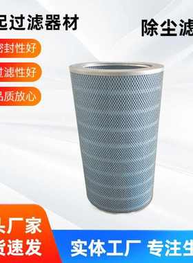 工业除尘椭圆形阻燃滤筒P191920等离子切割抛丸机粉尘过滤芯批发
