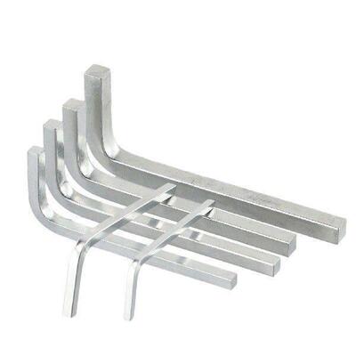 Square Key Wrench Set, 6Pcs L Shape Wrenches, Suitable for