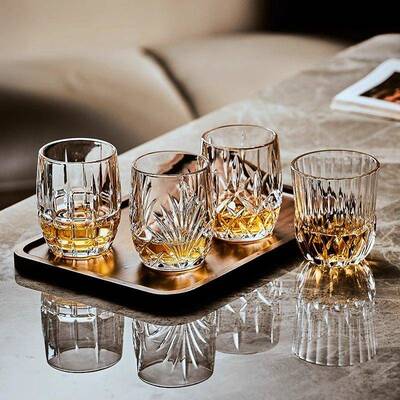 Hotel Whiskey Glass Bar Thickened Western Wine Glass