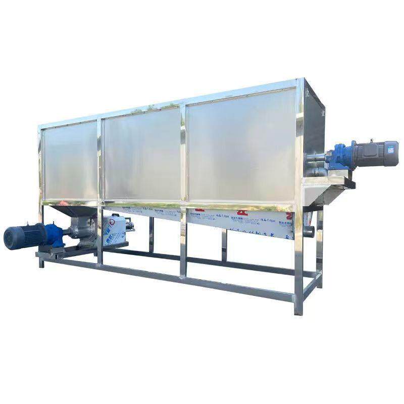 滚筒式固液干湿分离机酒糟污泥脱水机养殖场废水处理设备微滤机