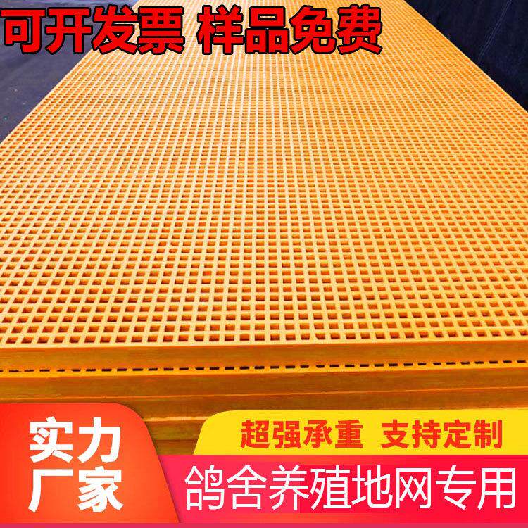 鸽舍地网漏粪板养鱼花架子狗笼底公棚地网玻璃纤维格栅养殖平台