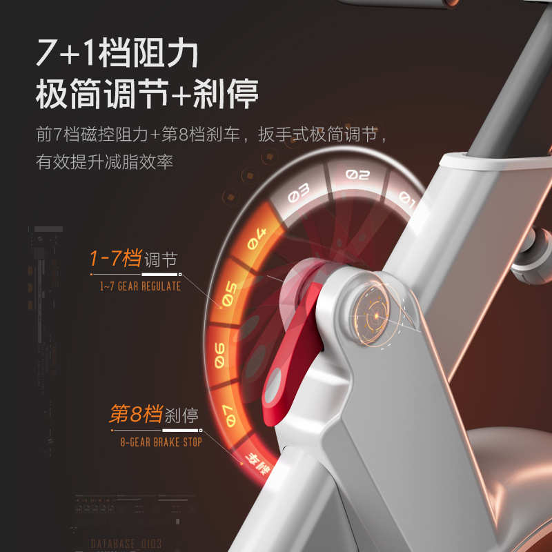 磁控智能动感单车商家用厂家健身车室内运动健身房器材脚踏车