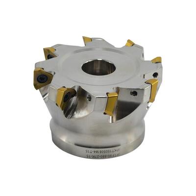 3PTF90度方肩直角数控快铣刀盘 3PKT150508R-M立铣通装特固克刀片