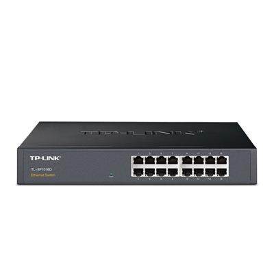 普联（TP-LINK） 16口百兆非网管交换机24口 监控网络网线分线器