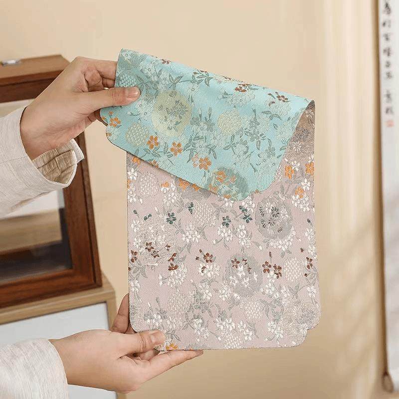 精致双面云锦茶席垫新中式禅意国风一人茶布茶盘茶垫茶巾茶桌吸水,居家布艺,茶席,淘宝优惠券,粉丝福利购,淘宝优惠卷