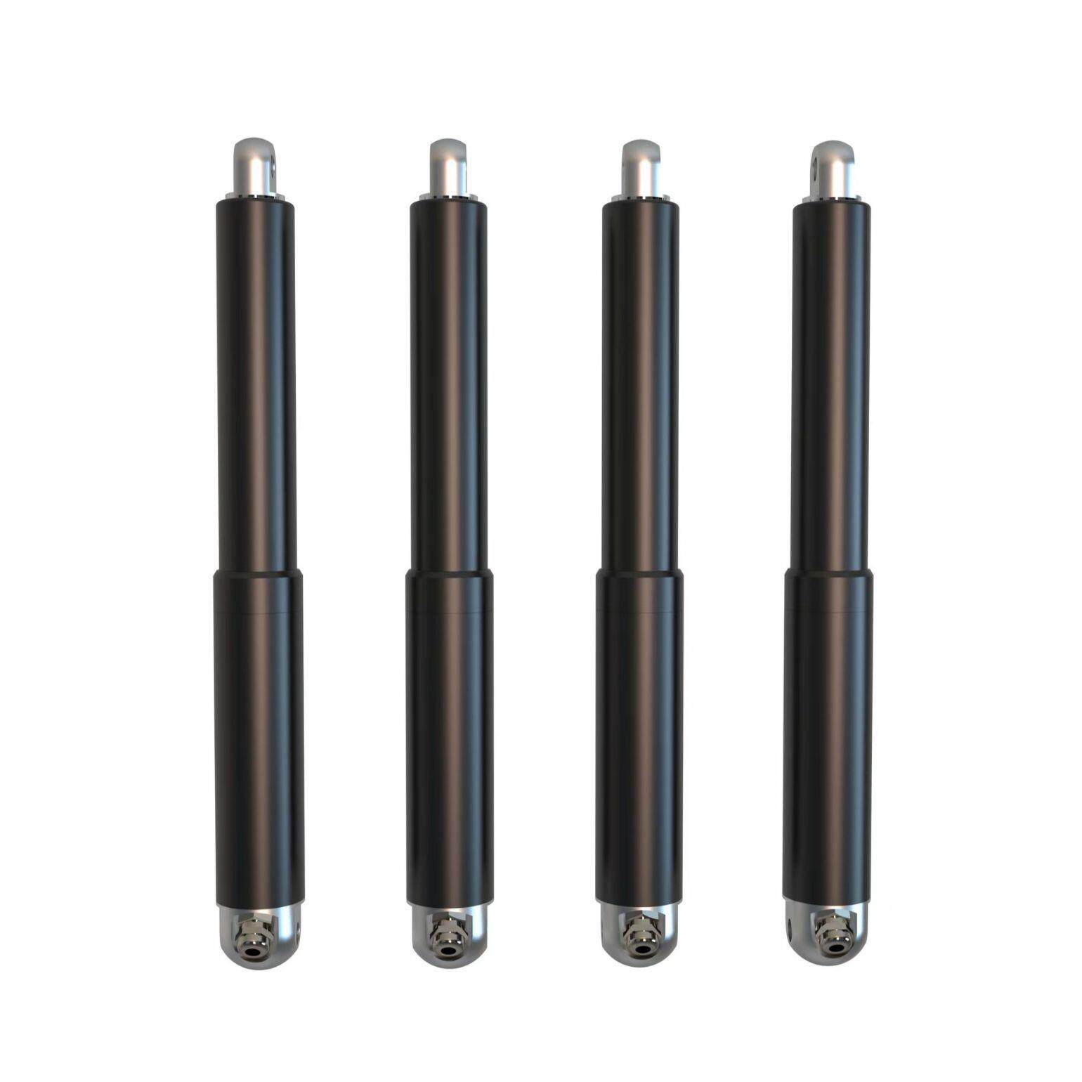 12V24V直流电机筒式管状升降器 3000N笔式电动推杆伸缩杆
