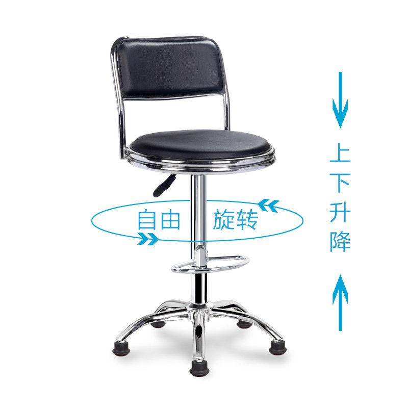 加高椅高脚凳 可旋转升降吧台椅 可调高度旋转椅子 厨房家用高脚