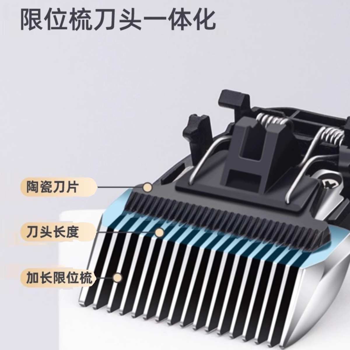 臻品宠物电推剪专业留毛刀头宠物店专用泰迪理发器猫咪剃毛器狗推