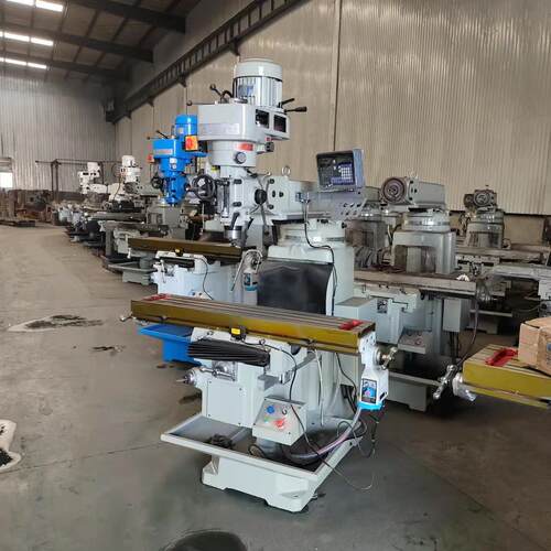 5H铣床立式炮塔铣床5号铣M4号铣立卧两用摇臂铣床