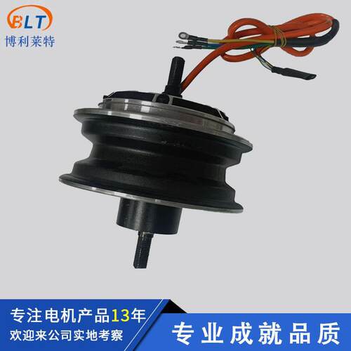 厂家直销11寸36v/48/60/72V大功率轮毂电机碟刹无刷直流电动三轮