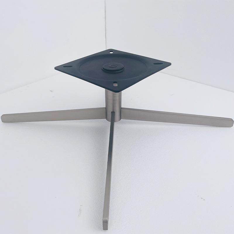 铝合金四星脚底座金属四爪底盘椅子配件电脑椅转椅办公椅子架现代