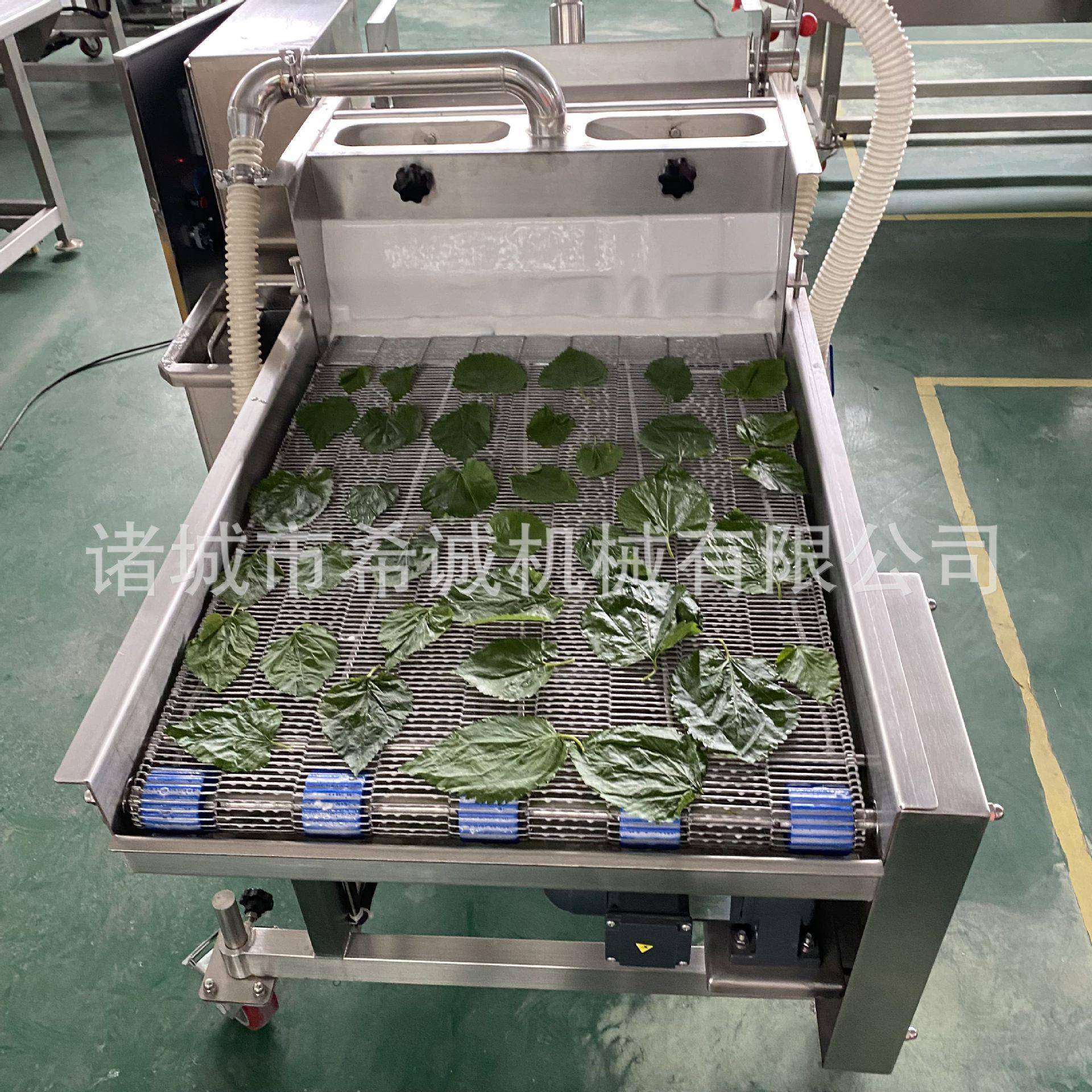 翠叶淋浆机天妇罗紫苏叶裹浆机全自动面包片上浆设备