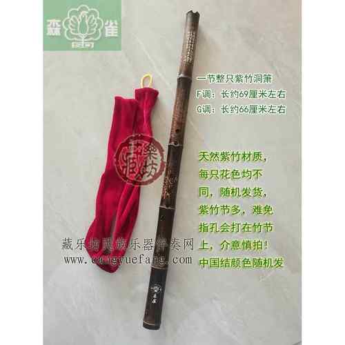 正品包萧邮一森雀洞萧 节整祇紫竹洞八孔F调G调学者入门初级