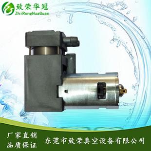 正品 泵12vv活塞泵35L大流量高微压力微型气泵24负压泵抽气 型真空