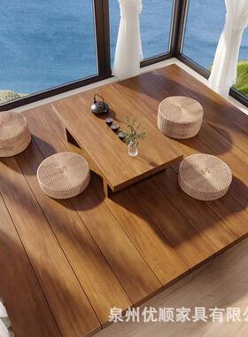 榻榻米床实主代木床现简约卧室双人床1.5米床无ys-2023.床头床阳