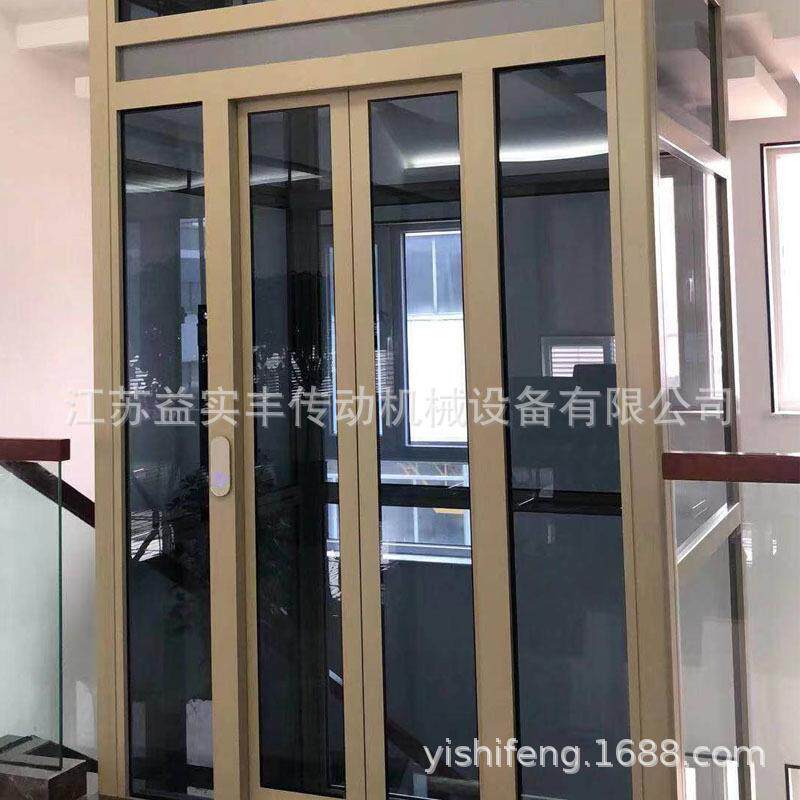 供应商用家用别墅电梯无机房强驱曳引二至六层观光电梯家用小电梯