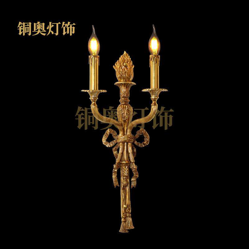 法式壁灯欧式宫廷奢华客厅卧室床头别墅餐厅创意过道灯