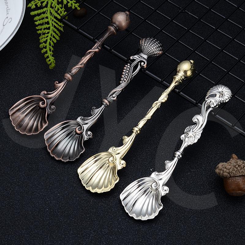 厂家礼品工艺品复古咖啡勺欧式小勺子可爱创意甜品蛋糕调味勺