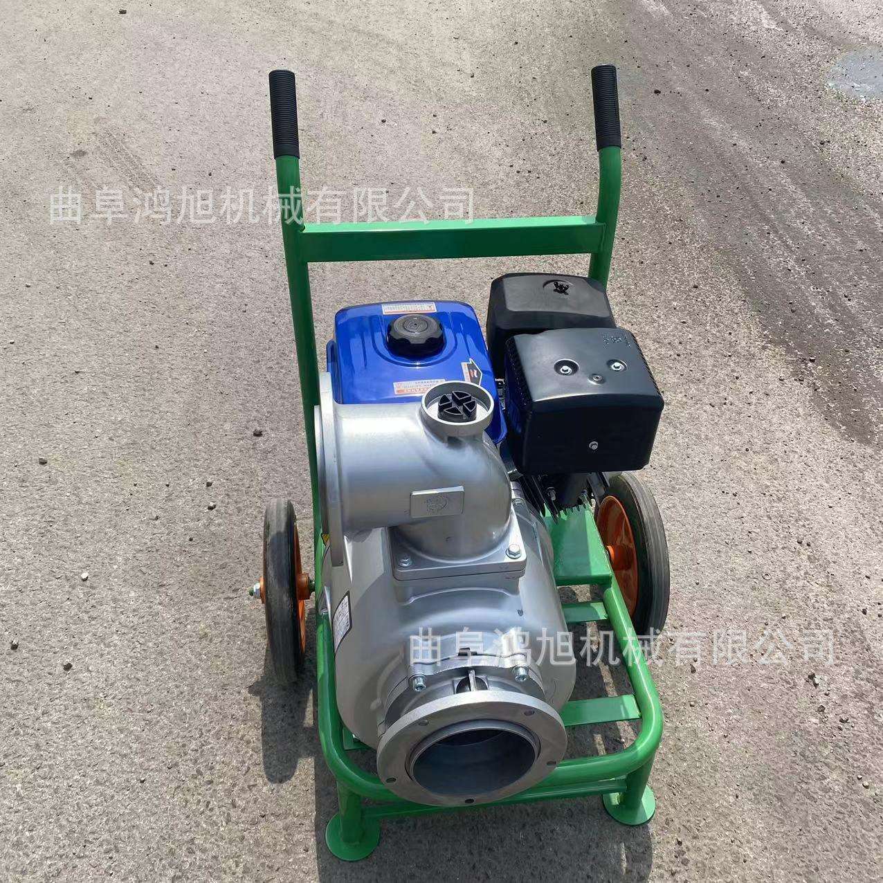 四寸汽油离心泵手式家水用小型3寸抽推水泵防汛433排柴油机水泵