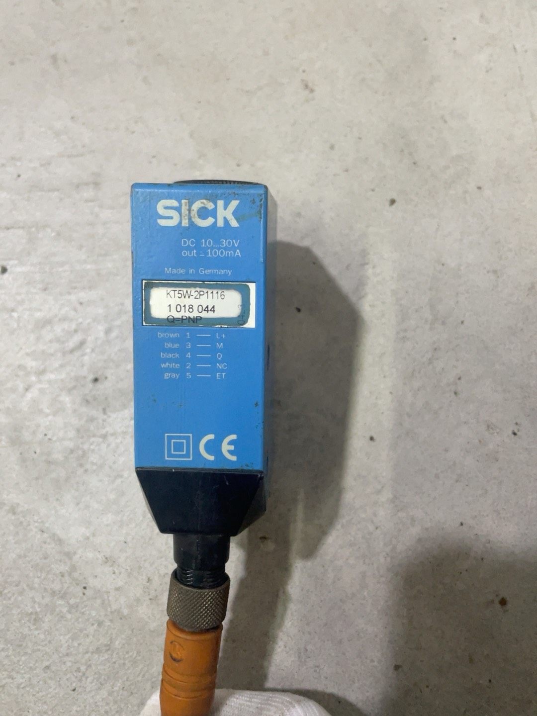 德国西克SICK 色标传感器 KT5W-2P1116，实物拍