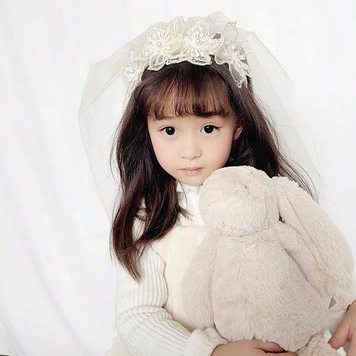 童珍珠女童甜美生日发箍公主发饰