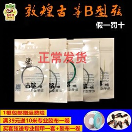 上海敦煌古筝琴弦古筝b型弦1-21弦标准163cm古筝通用琴弦