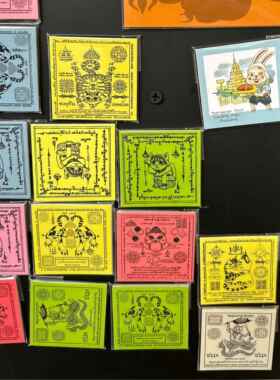 泰国清迈夜市软磁猫咪守护神playworks宁曼路冰箱贴新款旅游纪念