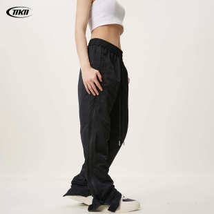 直筒速干休閑女工裝 11KN美式 四季 拉鏈黑色機(jī)能褲 vibe戶(hù)外沖鋒褲 男