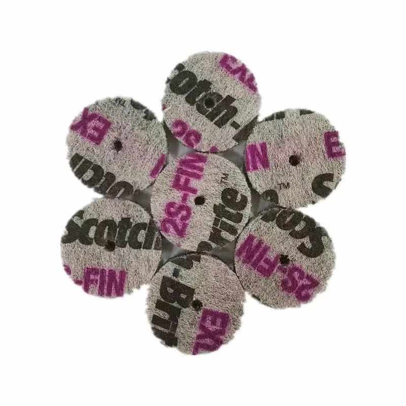 13734 EXL卷紧砂轮1*1/4*1/8*2S  去毛刺尼龙轮 不织布抛光轮现货