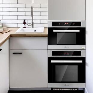 嵌入式电蒸箱电烤箱套装组合蒸箱烤箱家用镶嵌式空气炸烤串