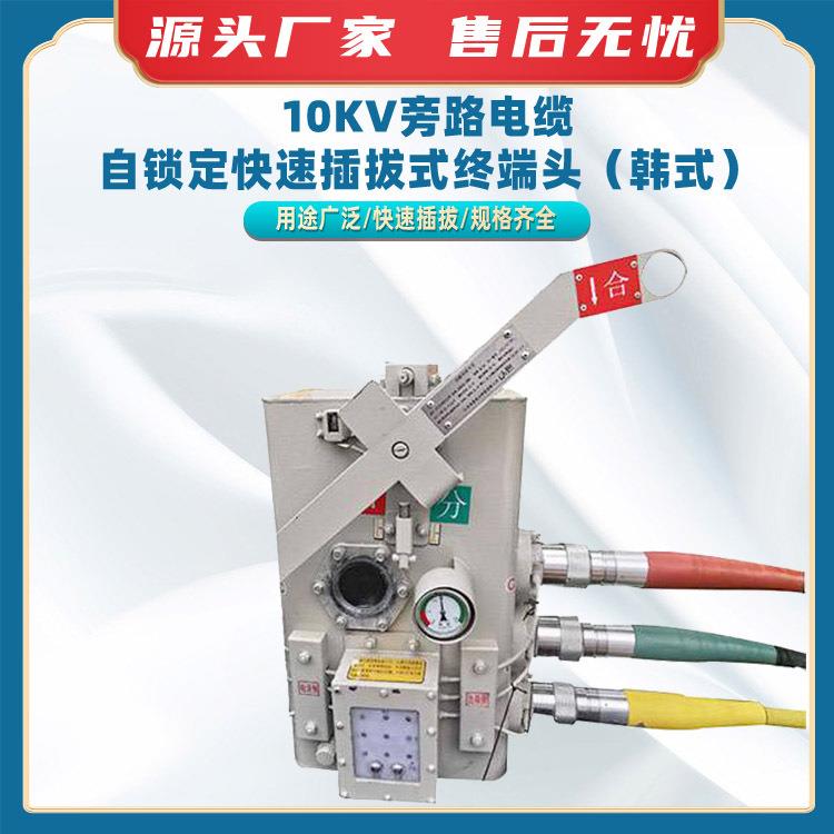 10KV旁路电缆自锁定快速插拔式终端头(韩式)旁路电缆连接终端头