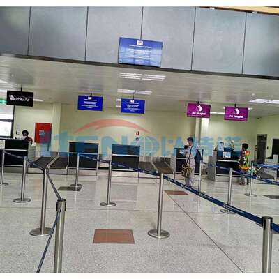 一站式值机设备值机行李输送系统安检称重输送机