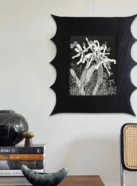 法式中古风复装画小众饰极简客术厅SAT书房挂画现代艺卧室餐古厅
