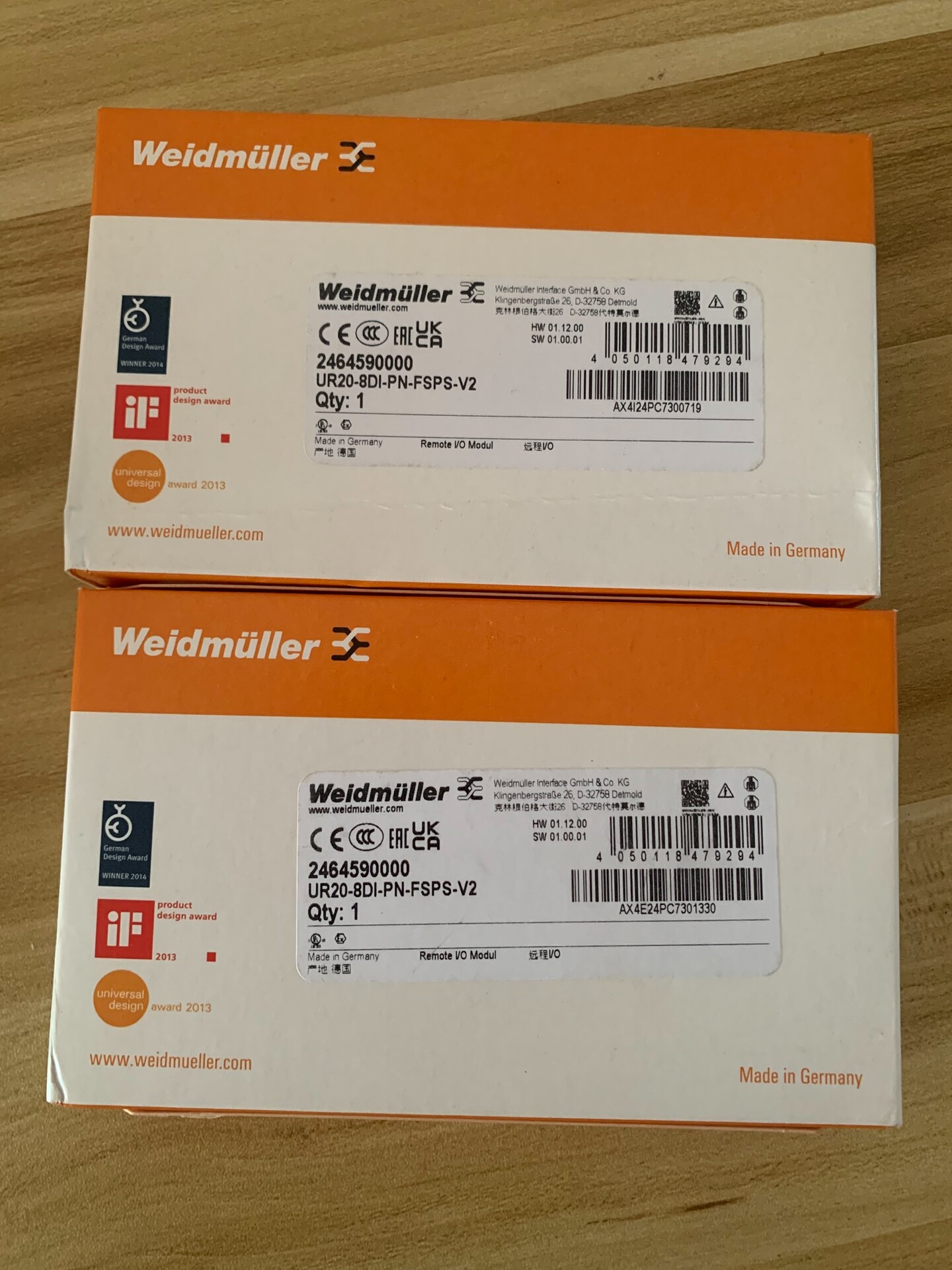 Weidmuller/魏德米勒UR20-8DI-PN-FSP