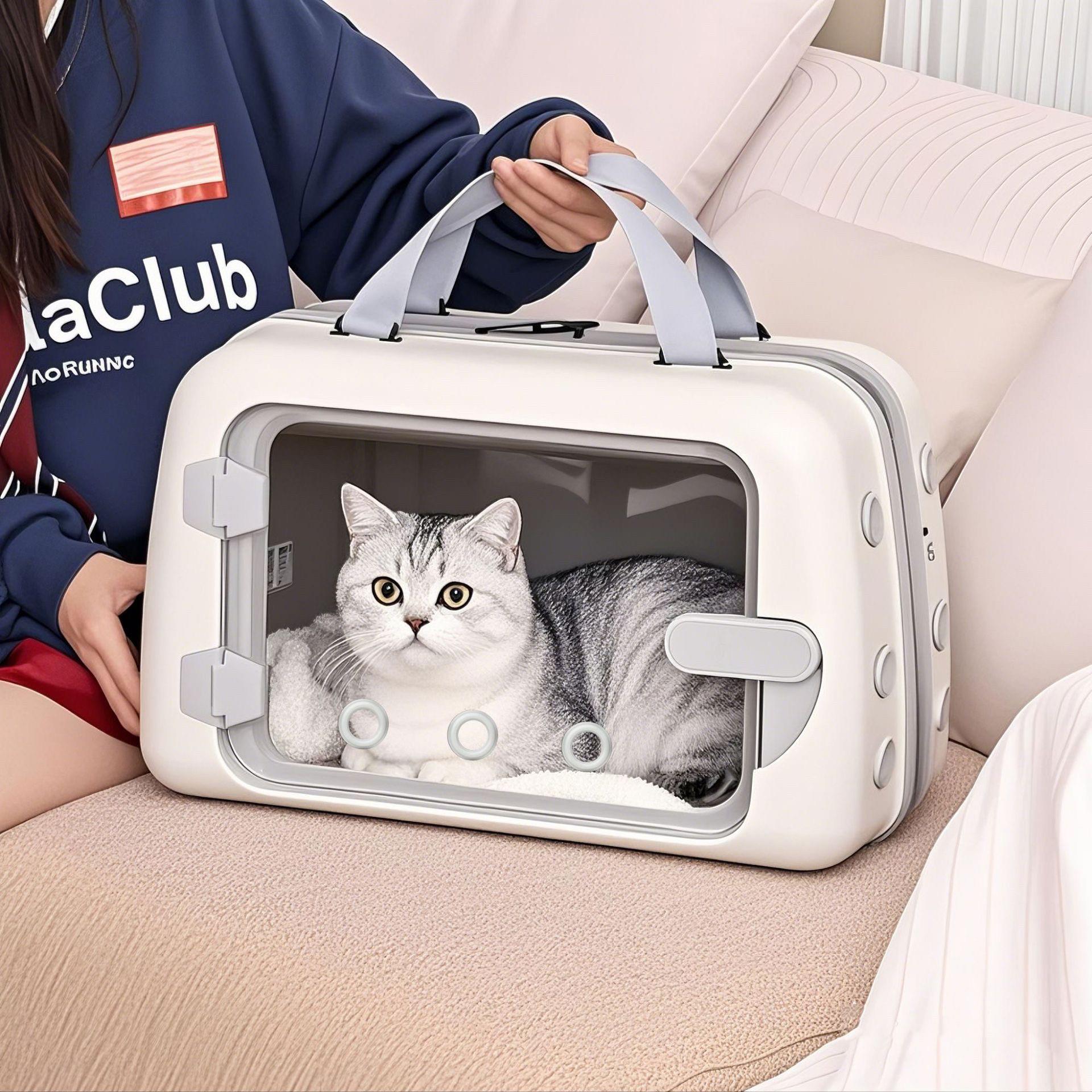 登越者猫包外出可携式猫咪外出包小型犬宠物包宠物太空舱外出狗包
