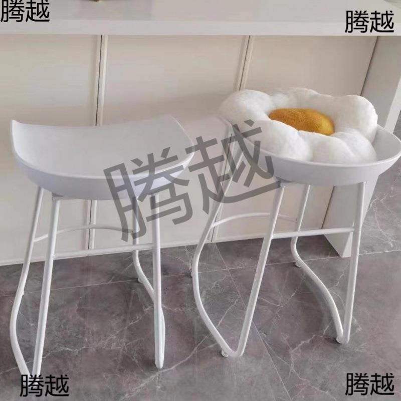 简约高脚椅吧台椅酒吧ktv家用极简耐看高脚凳塑料吧椅