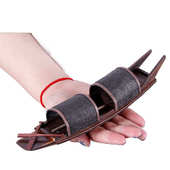 仿古木船江南水乡帆船模船渔船实木船模中式 饰品客厅摆件 工艺船装