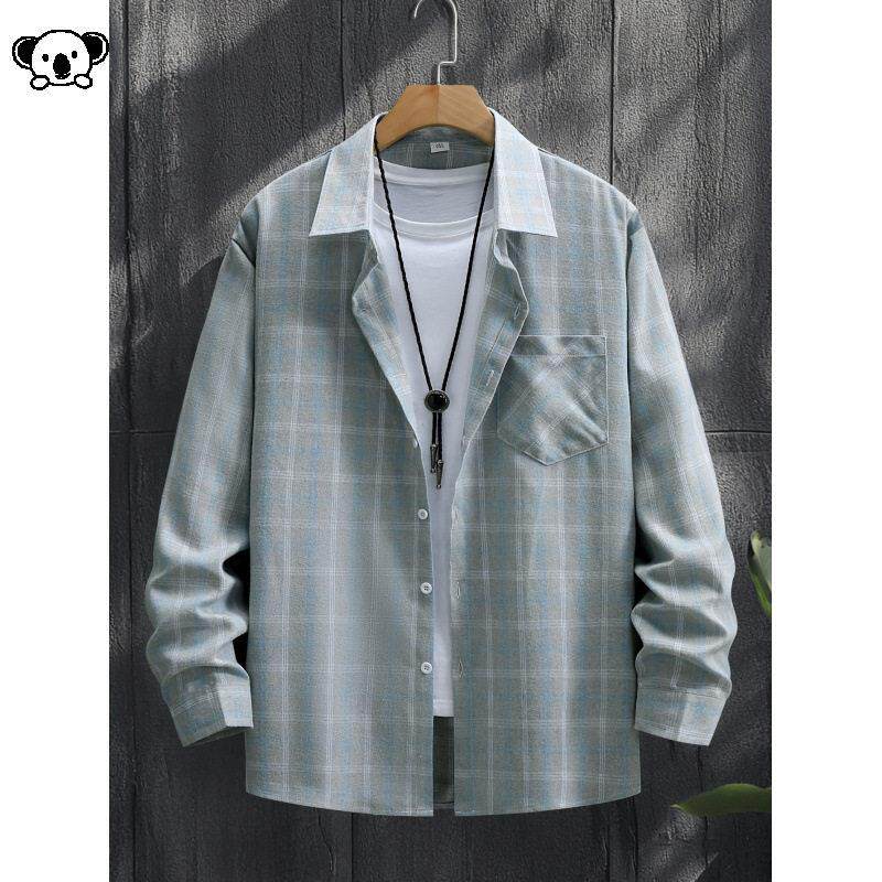 U 78232 Men Spring Shirt Casual Fall Relaxed Fit休闲衬衫