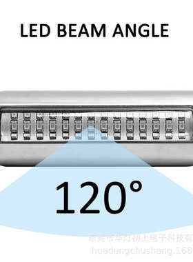 船用灯水下灯10-36V IP68船用配件不锈钢42led船舶改装船底甲板灯
