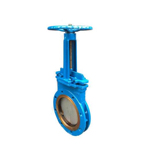 厂里直销PZ73X/H-10C对夹式手动铸钢刀型闸阀304阀板DN1008050