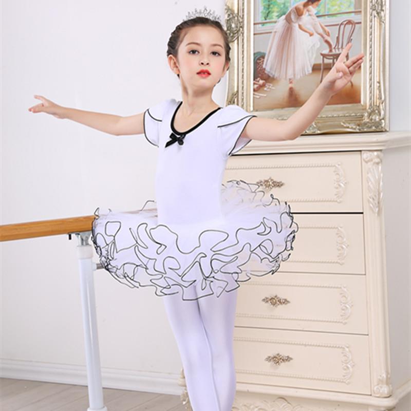 高档儿童舞蹈服装练跳功服女童舞衣服芭蕾舞纱蓬蓬幼儿合唱裙表裙