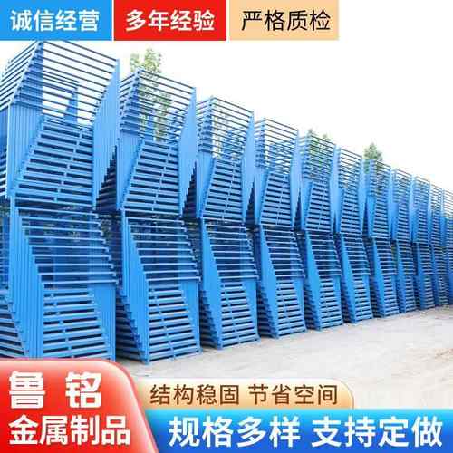 巧固架堆高货架仓储物料架堆垛架轮胎布匹架仓库储存可折叠堆叠架