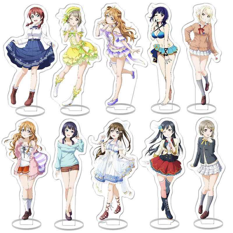 LoveLive!虹咲学园学园偶像同好会二元次动漫周边亚克力立牌摆件
