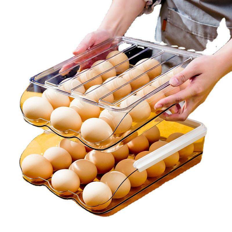冰箱鸡蛋鸡蛋收纳保鲜PVC包装盒